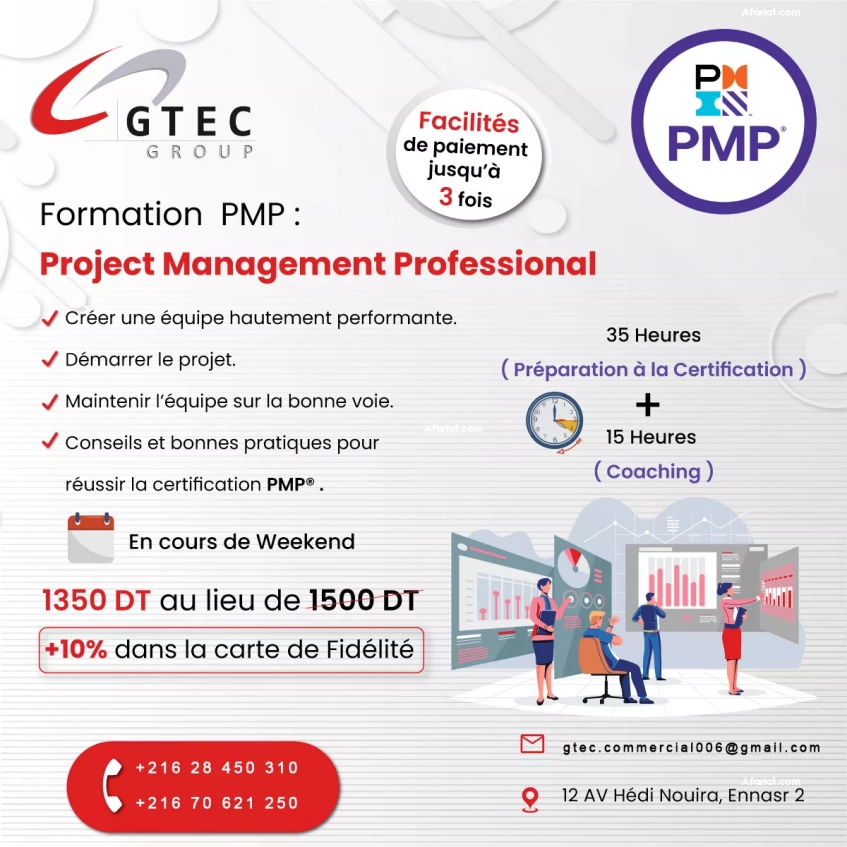 Préparez la certification PMP et boostez votre carrière !