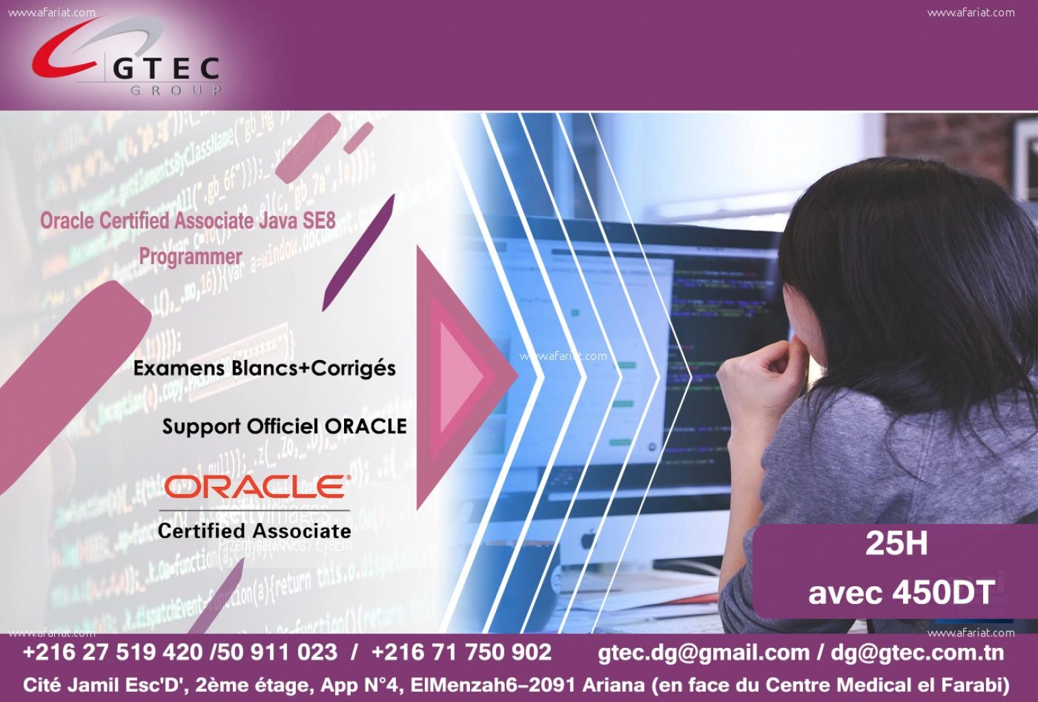 Certification Internationale Java Associate SE08