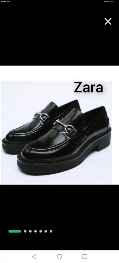 Derby Zara noir pointure 40 Prix 70dt