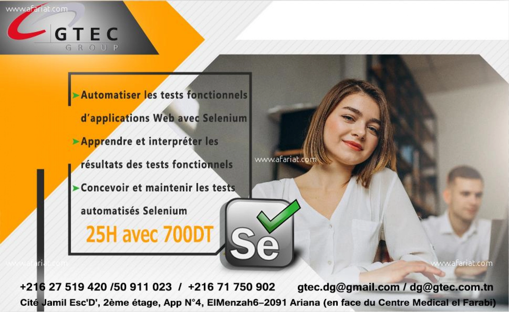 Formation Automatisation des Tests Selenium