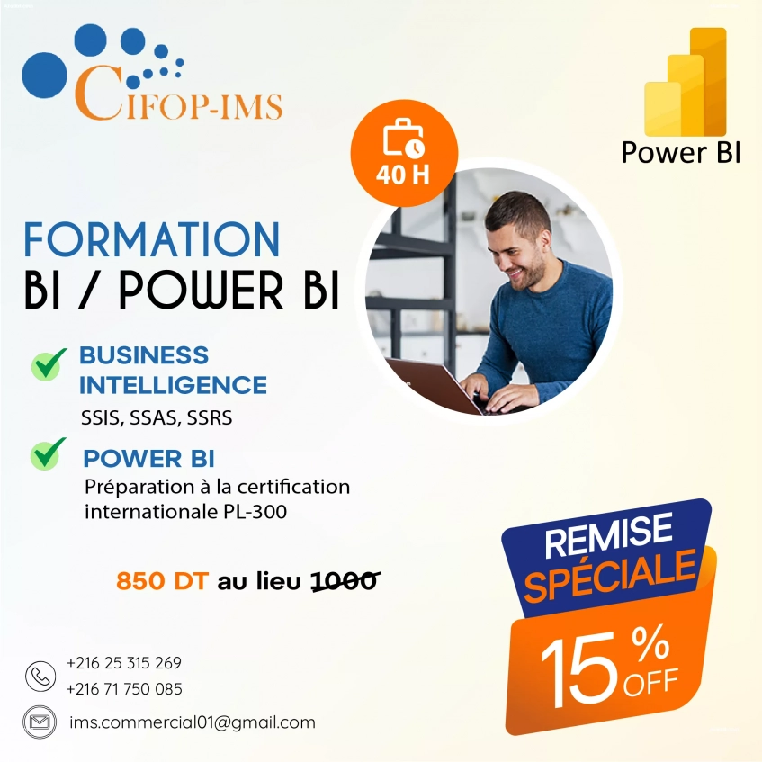 Formation Busniess Intelligence MSBI Power BI PL 300