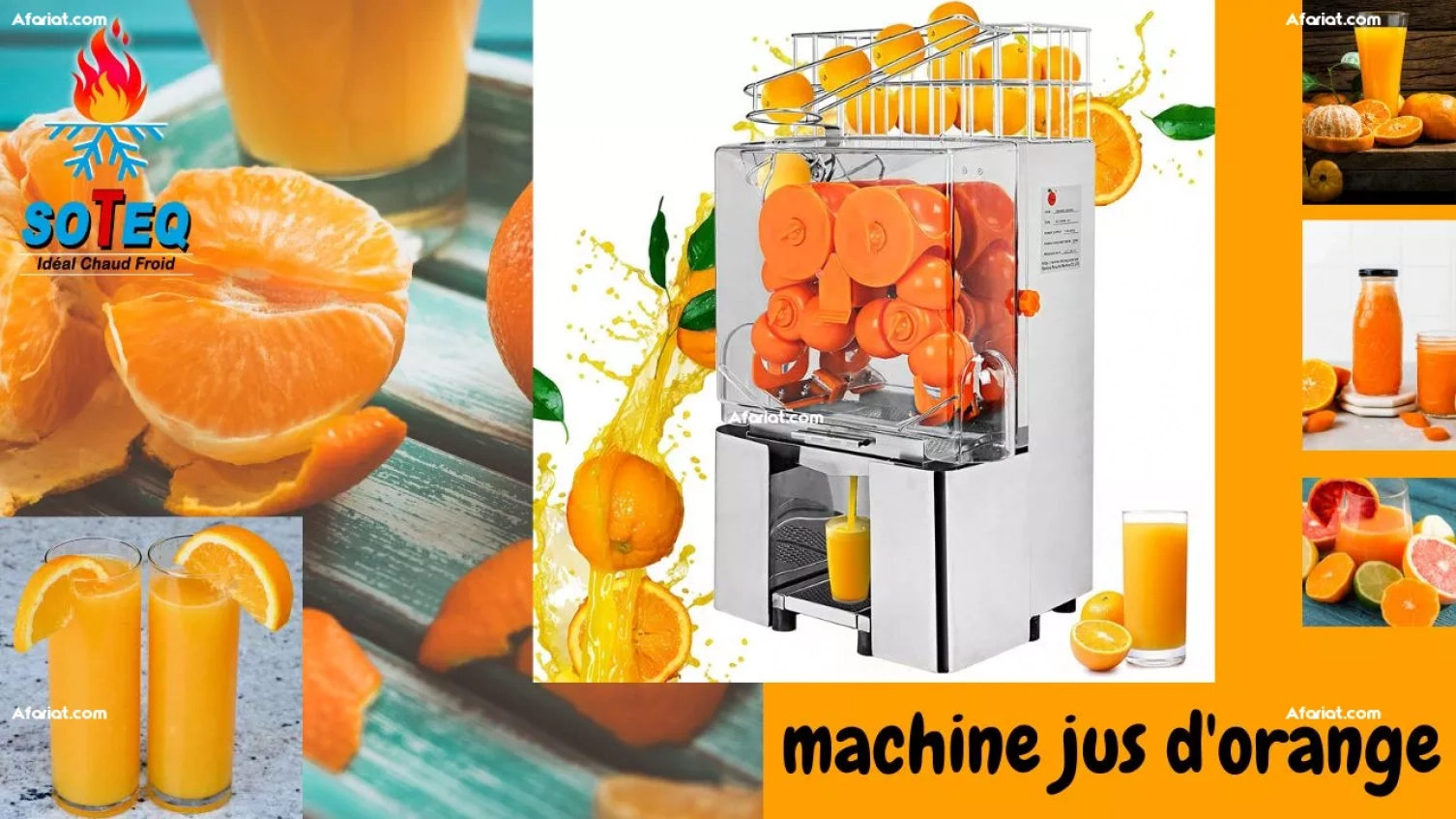 machine jus d'orange