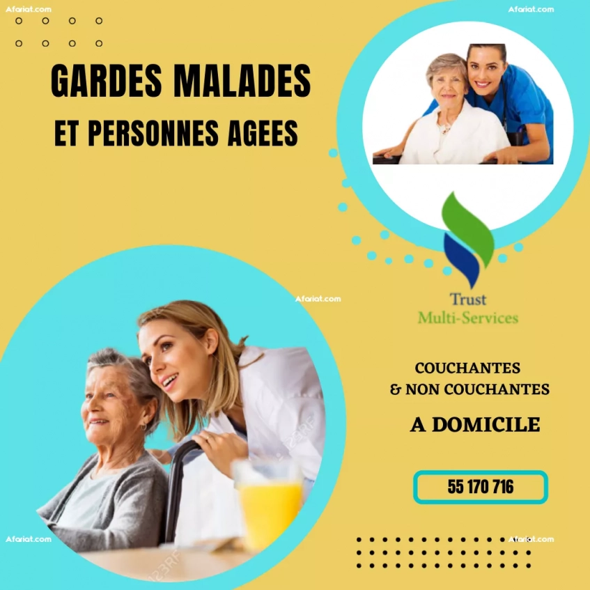 TMS PROPOSE DES GARDES MALADES A MARSA