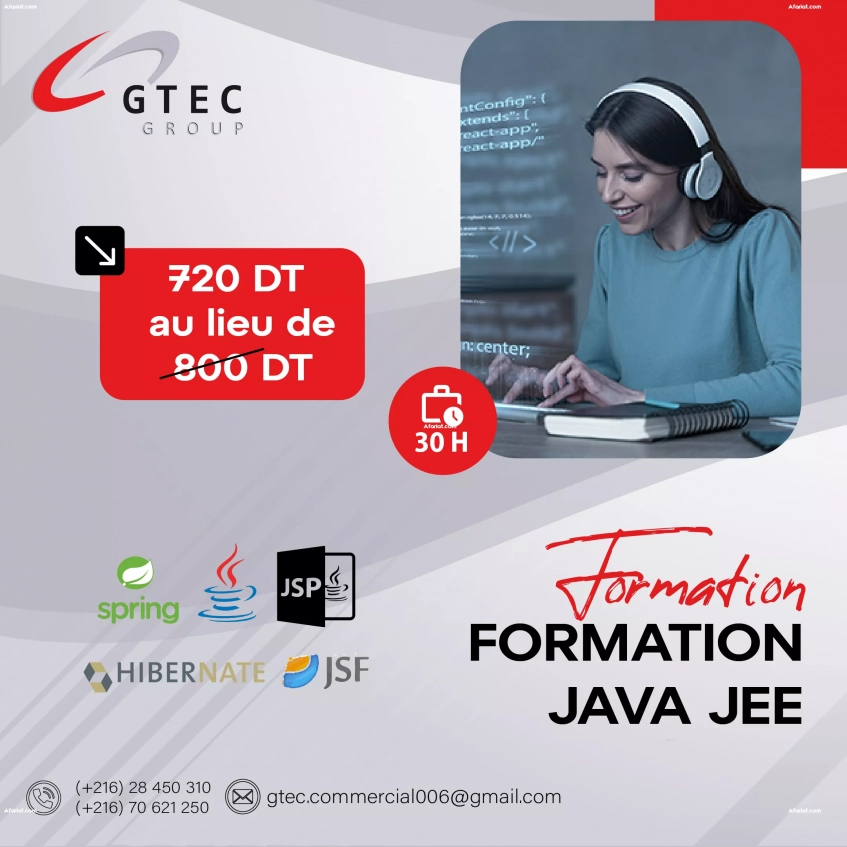 Formation en Java JEE : 100% Pratique