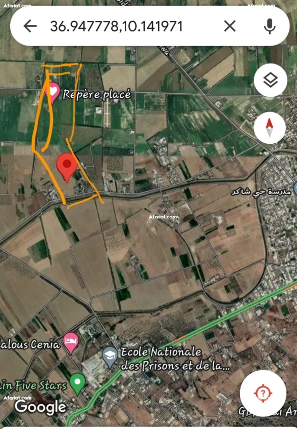 TERRAIN AGRICOLE BORJ ETWIL