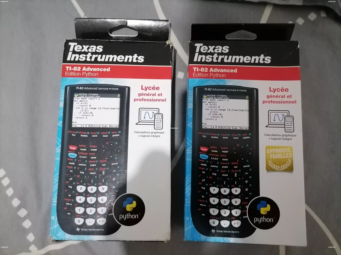 Vend calculatrice TI 82 ADVENCED PYTHON