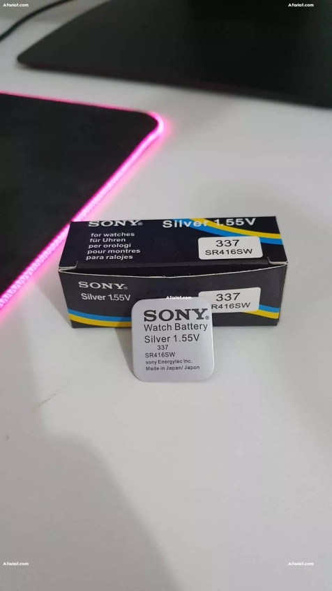 10 pcs piles 337 SR416SW Sony