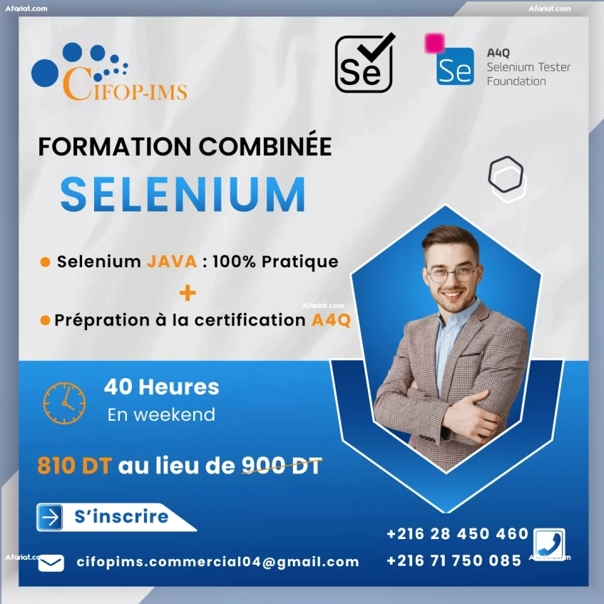Formation Sélénium Java + A4Q