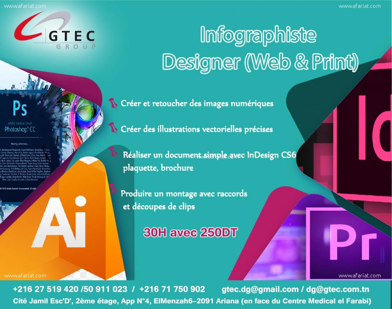 Formation Infographie / Adobe
