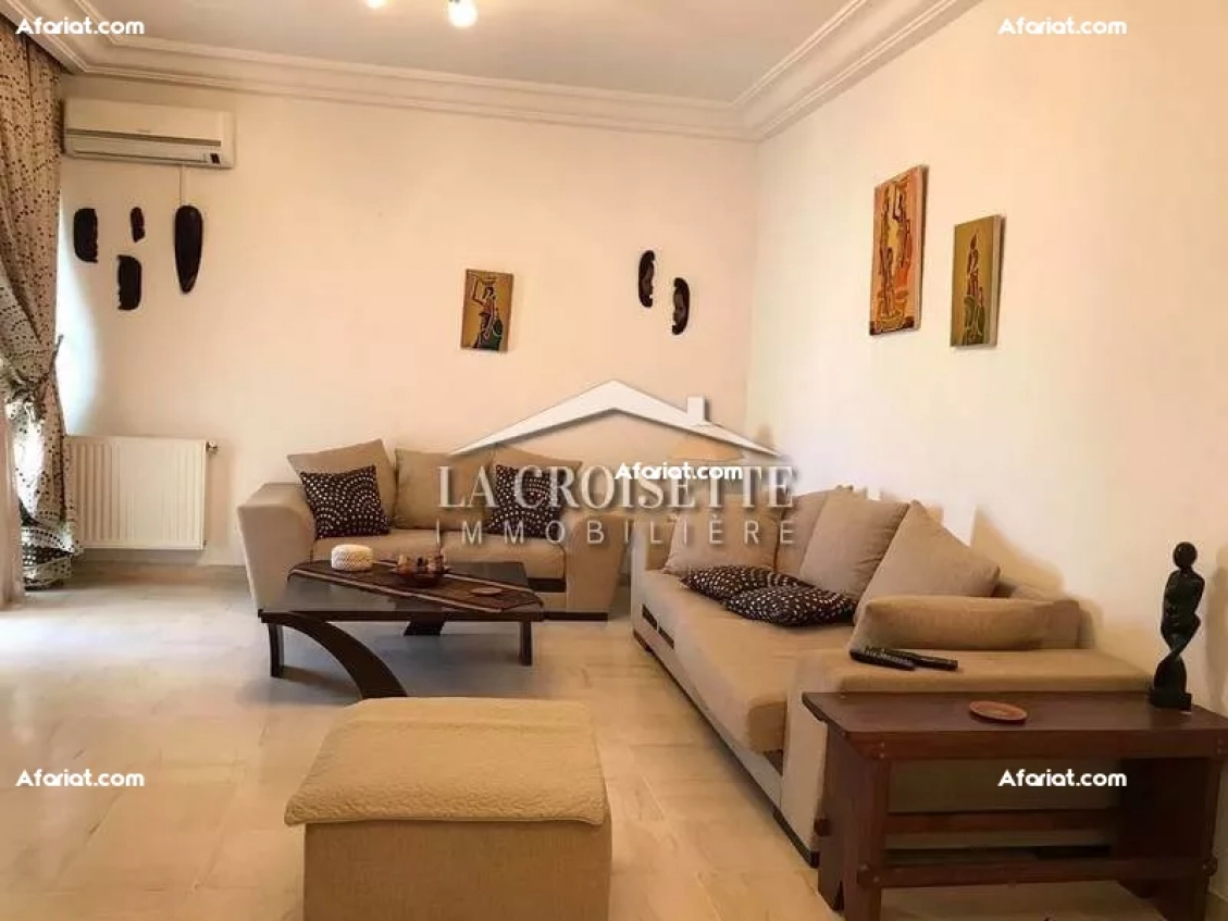 Appartement S+2 meublé à La Marsa  MAL0858