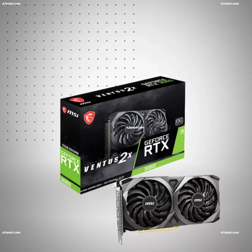 carte graphique RTX 3060 VENTUS X2 MSI  12GO