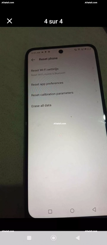 Venté de deux téléphones