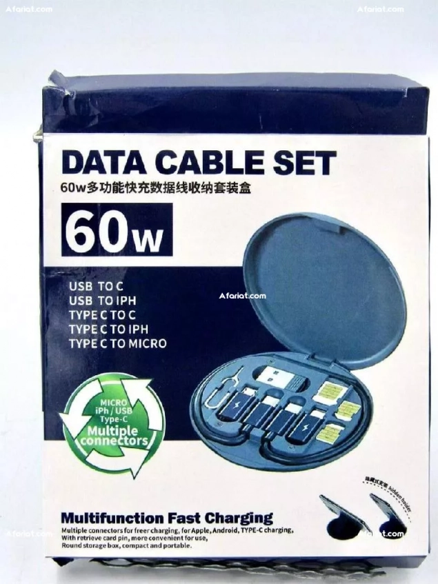 New Multiple Connectors USB-C Data Fast Charging