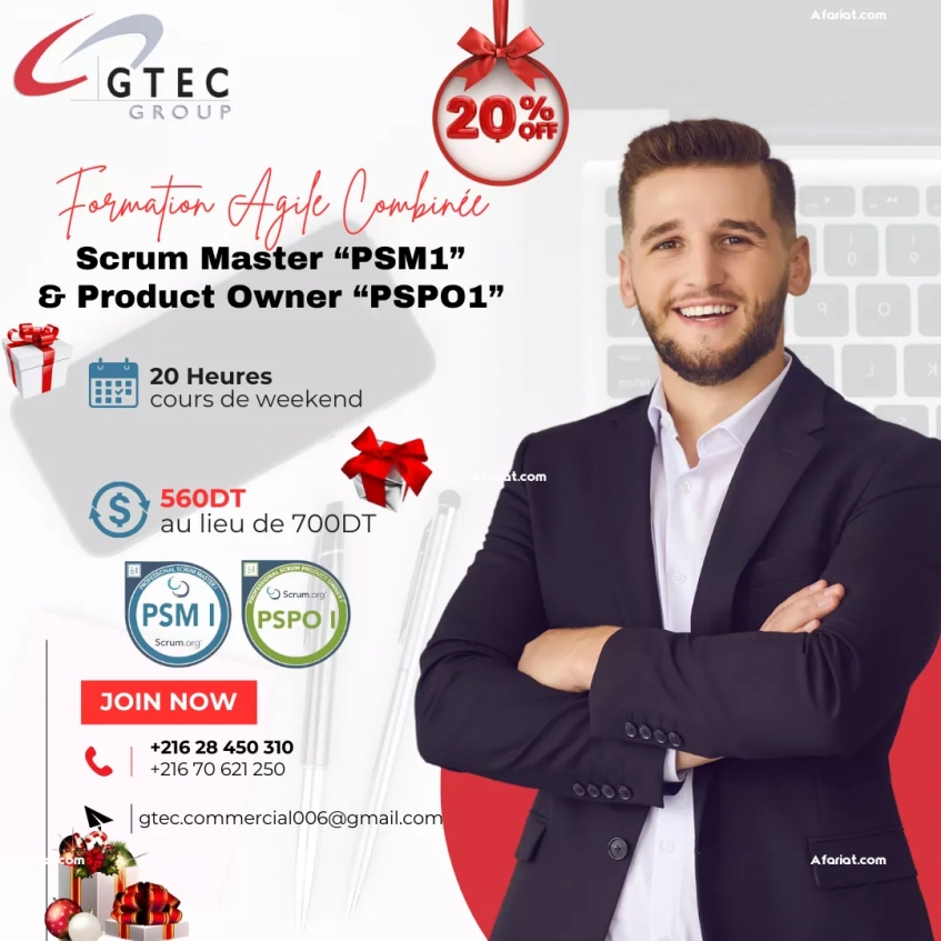 Devenez certifié PSM1 & PSPO1