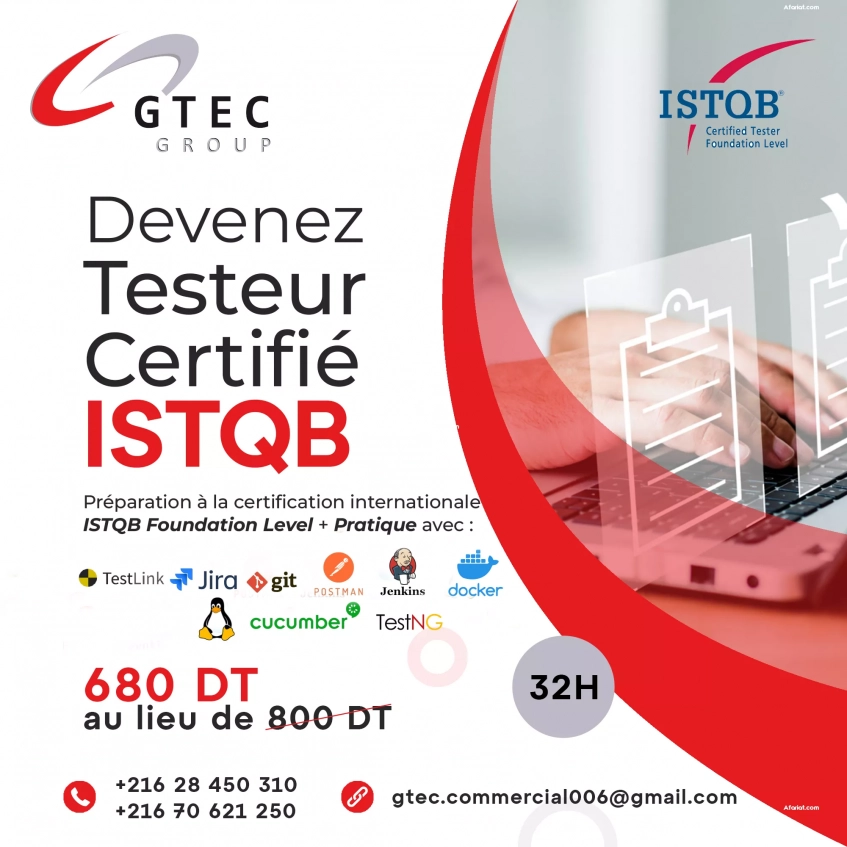 Formation ISTQB Foundation Level - Préparation + Pratique