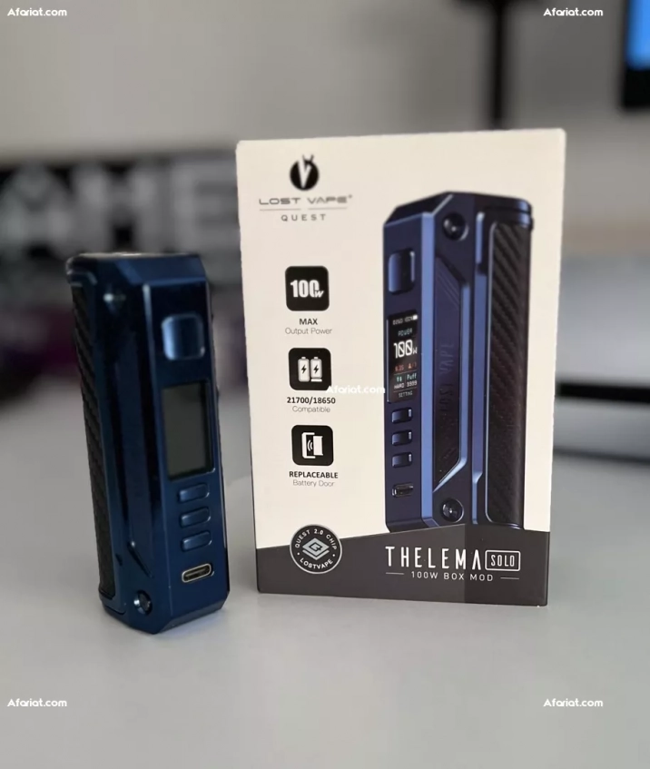 Vape Thelema Solo + Atomiseur Blotto Single Coil RTA