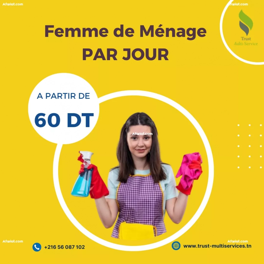 FEMME POUR SIMPLE MENAGE A CHOTRANA
