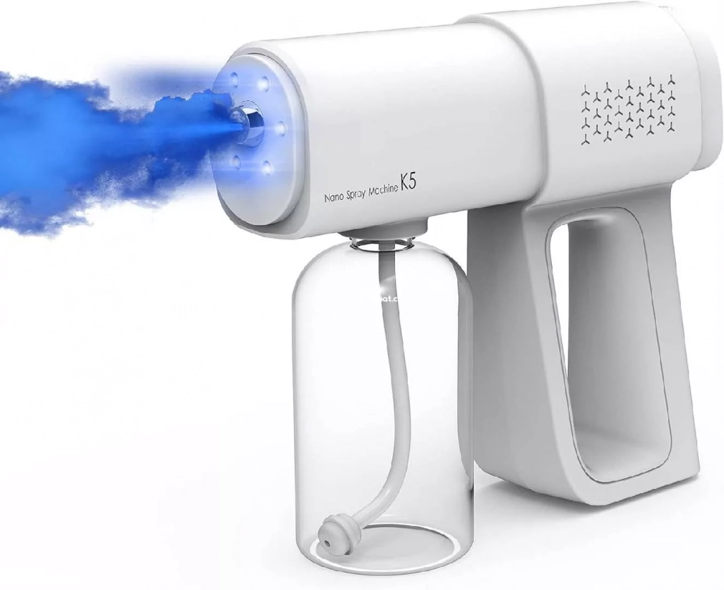 Pistolet désinfectant portable sans fil avec écran tactile