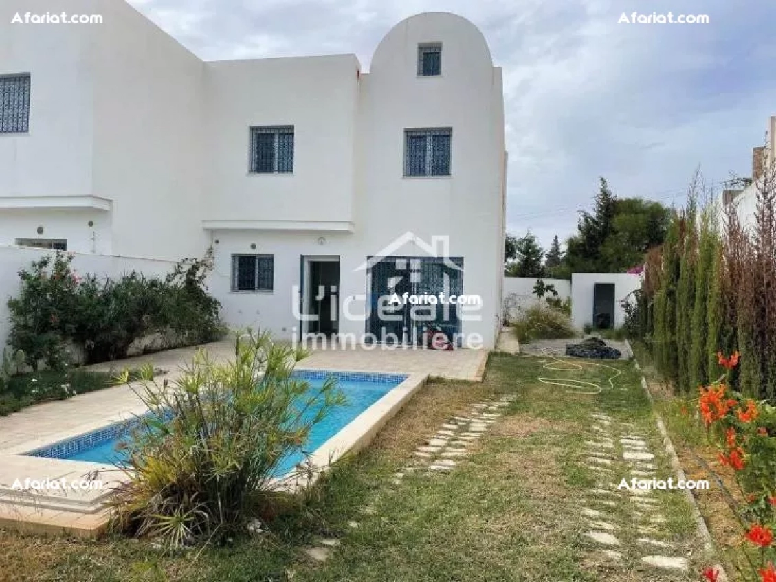 location à l'année non meublée à Hammamet