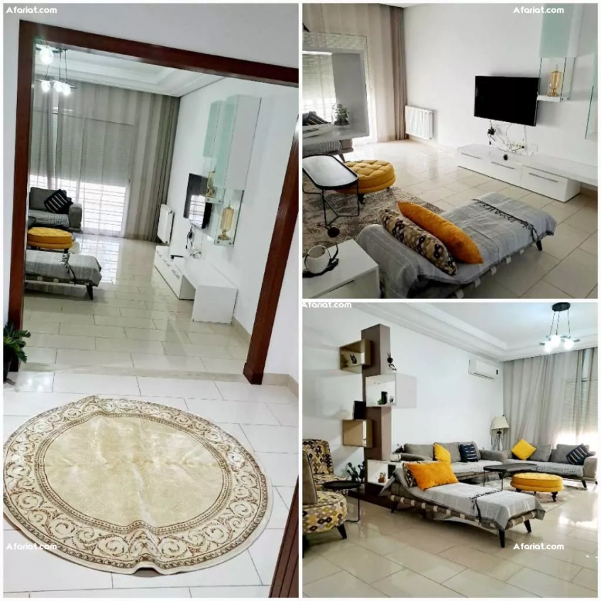 Particulier L S4 meublé Neuf Cité Palmeraies à l'année