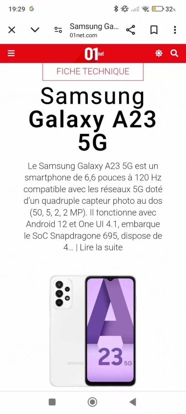 Samsung Galaxy A23 5G 4/128G