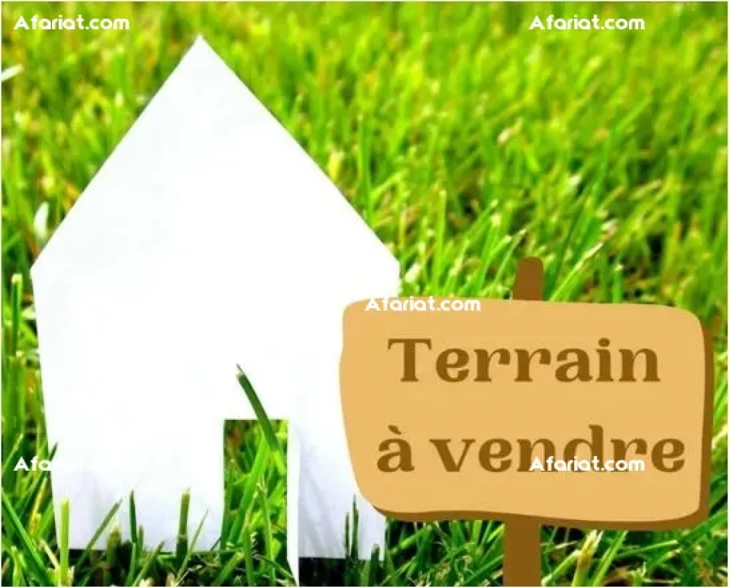 Beau terrain de 450 m² à La Soukra