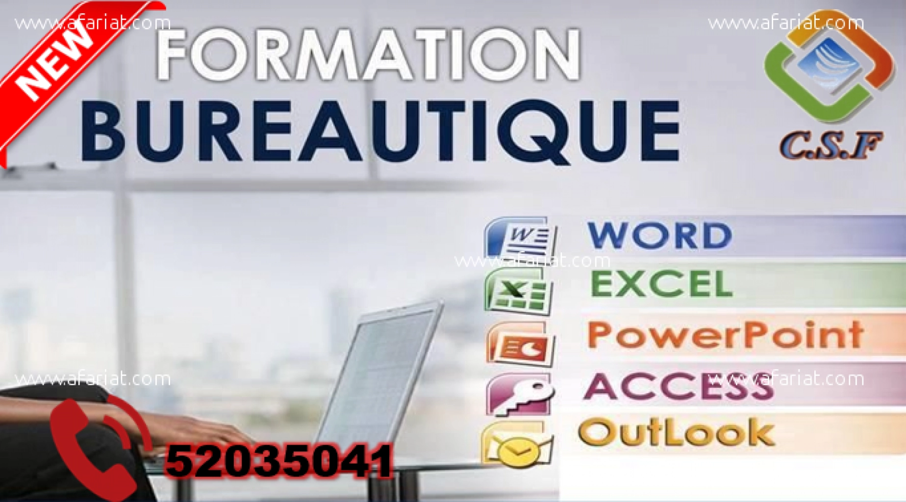 Informatique (Word, Excel, PowerPoint ...)