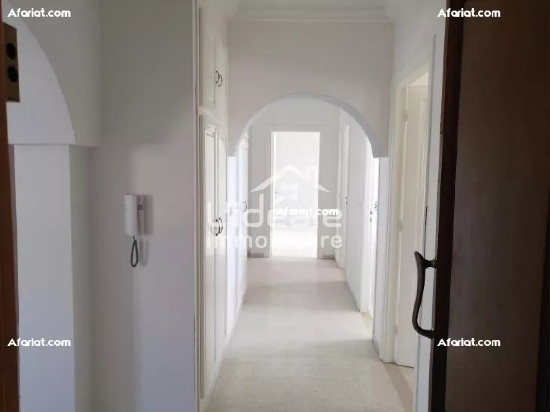 Appartement s3 sans meuble à Hammamet Nord