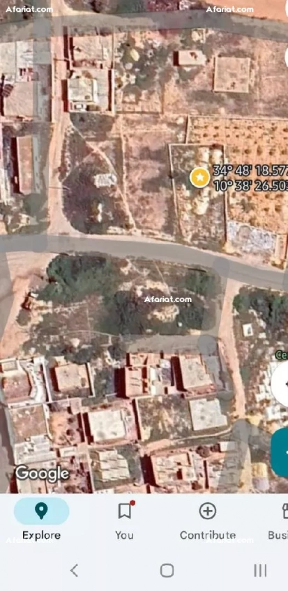 قطعة ارض للبيع في صفاقس