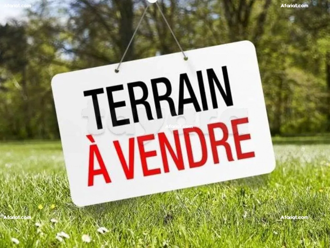 Vente d'un terrain