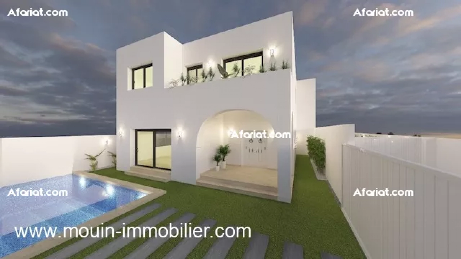 Villa Yana II AV1912 Hammamet zone craxi