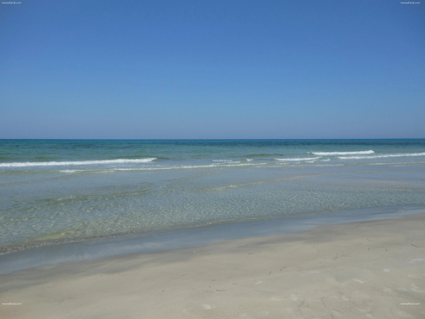 Terrain au Bord de la plage d’EZZahra Kélibia