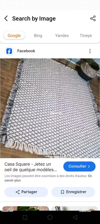 je vends tapis