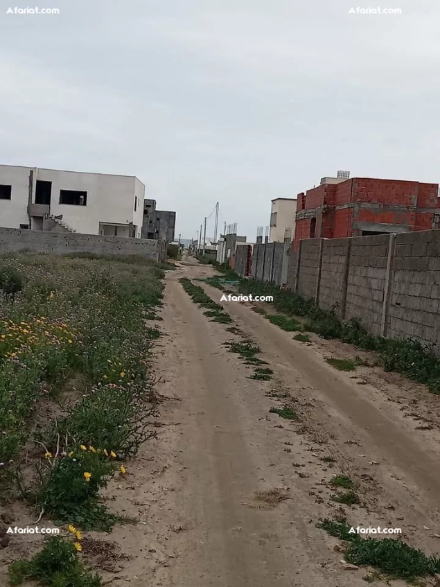 un terrain à kerkouane prés de la plage