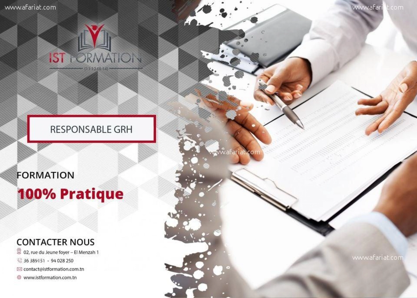 Formation en responsable GRH