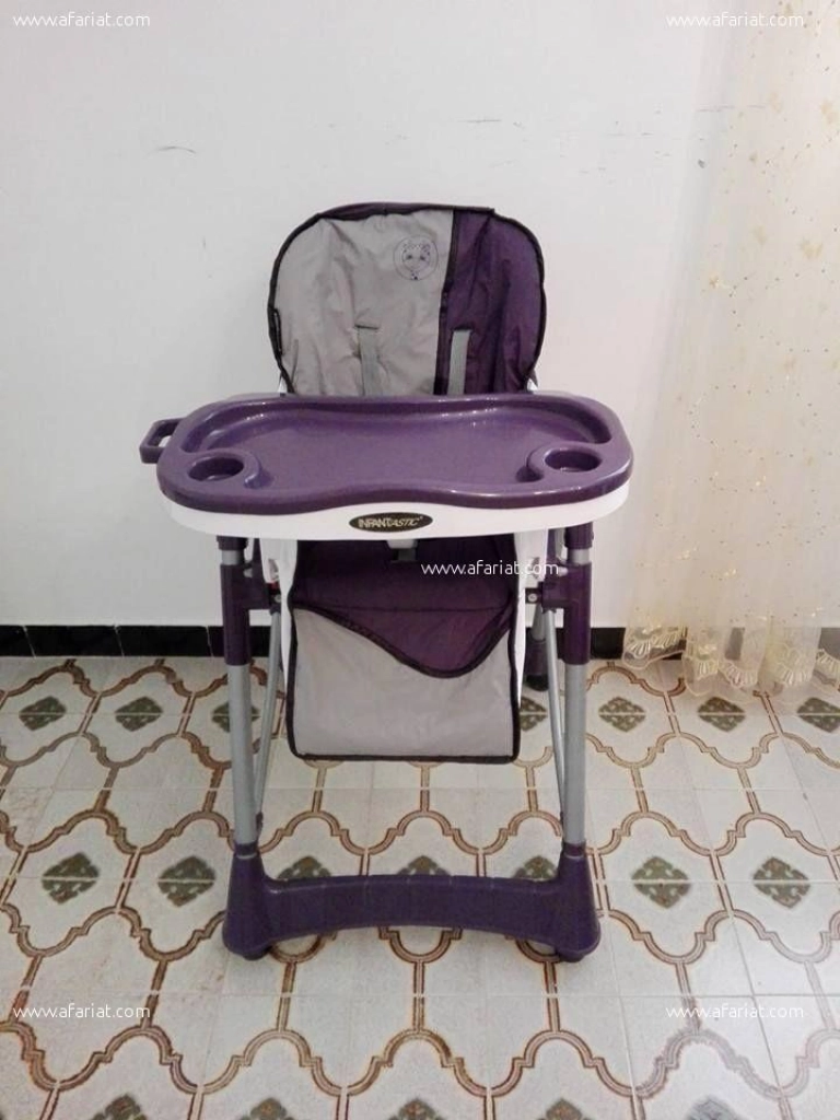 Chaise haute bébé infantastic