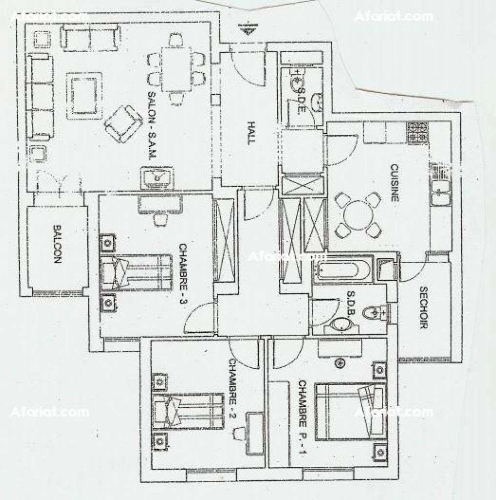 Appartement S+3