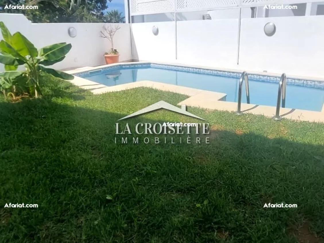 Villa S+5 avec piscine à La Marsa MVL1555