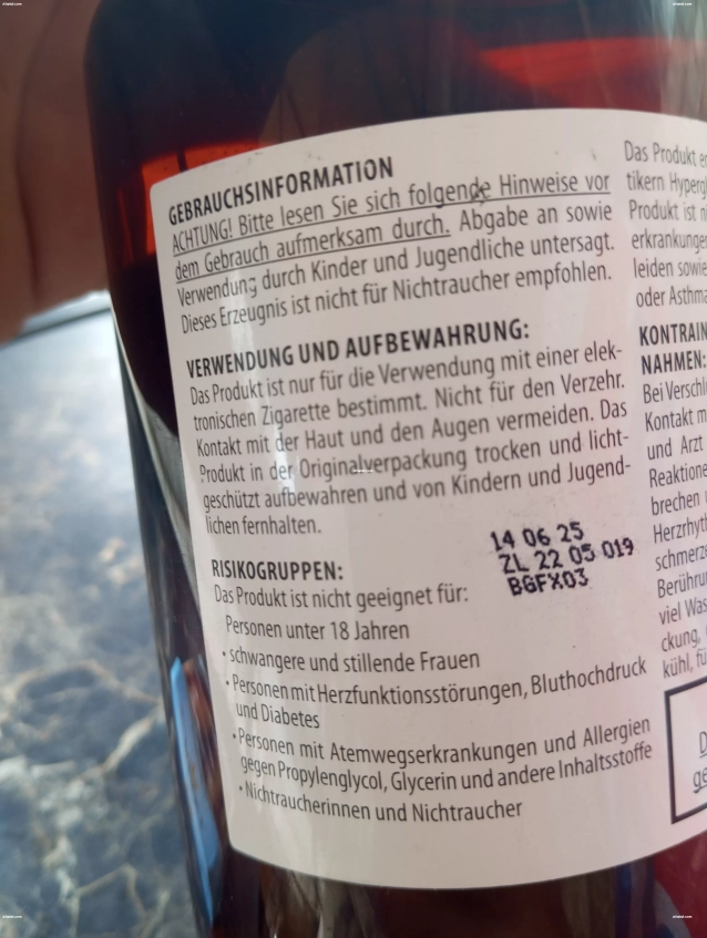 elfbar nachfüll pod läuft aus Base liquide vape 1000 ml