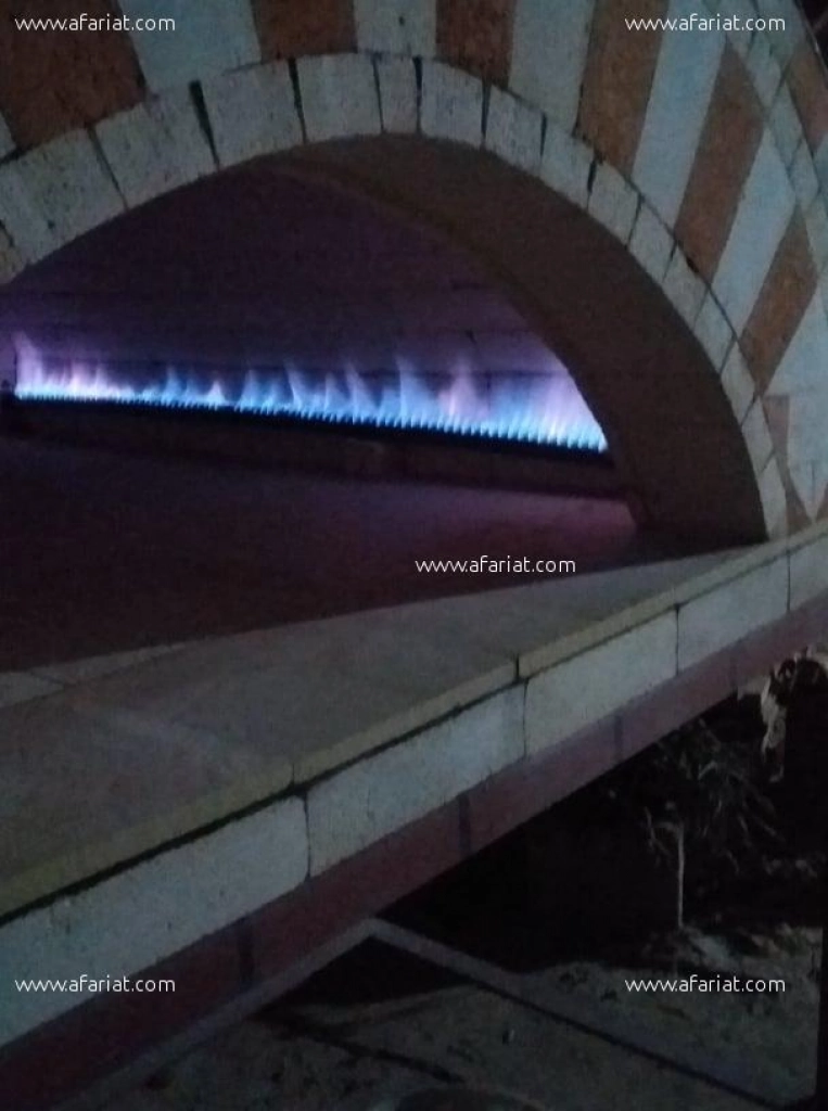 fabrication  de fours pizza  a gaz
