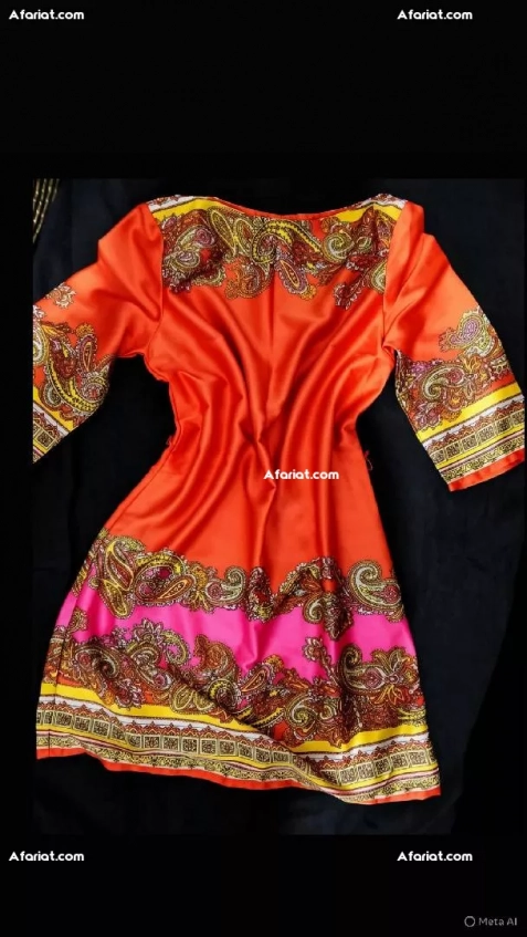 robe satiné