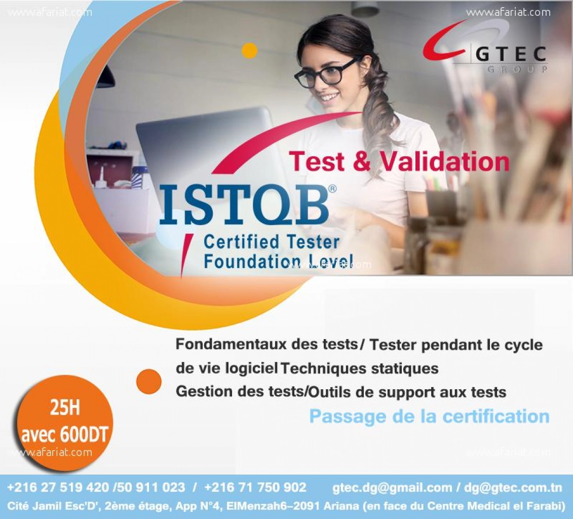 Certification Internationale ISTQB Testeur