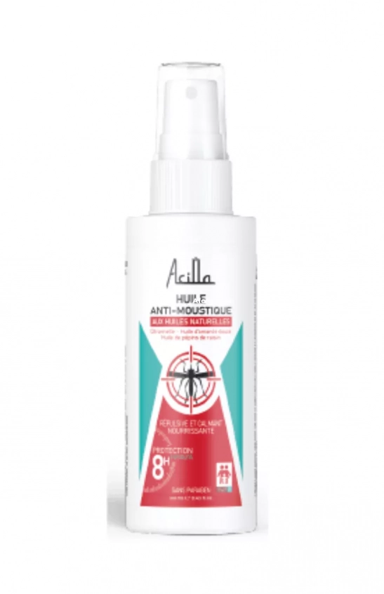 HUILE ANTI MOUSTIQUES CITRONNELLE - 100 ML