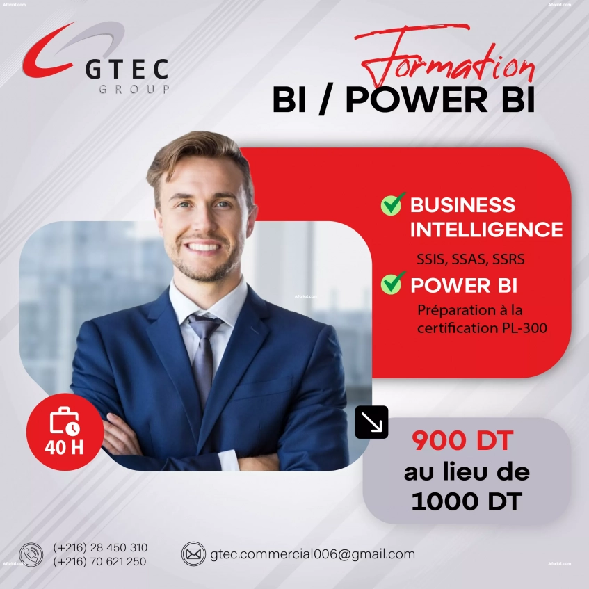Formation Combinée BI /Power BI PL-300