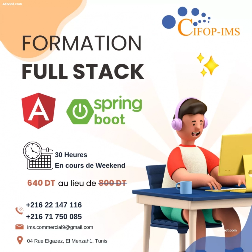 Formation Full Stack : Angular & Spring Boot