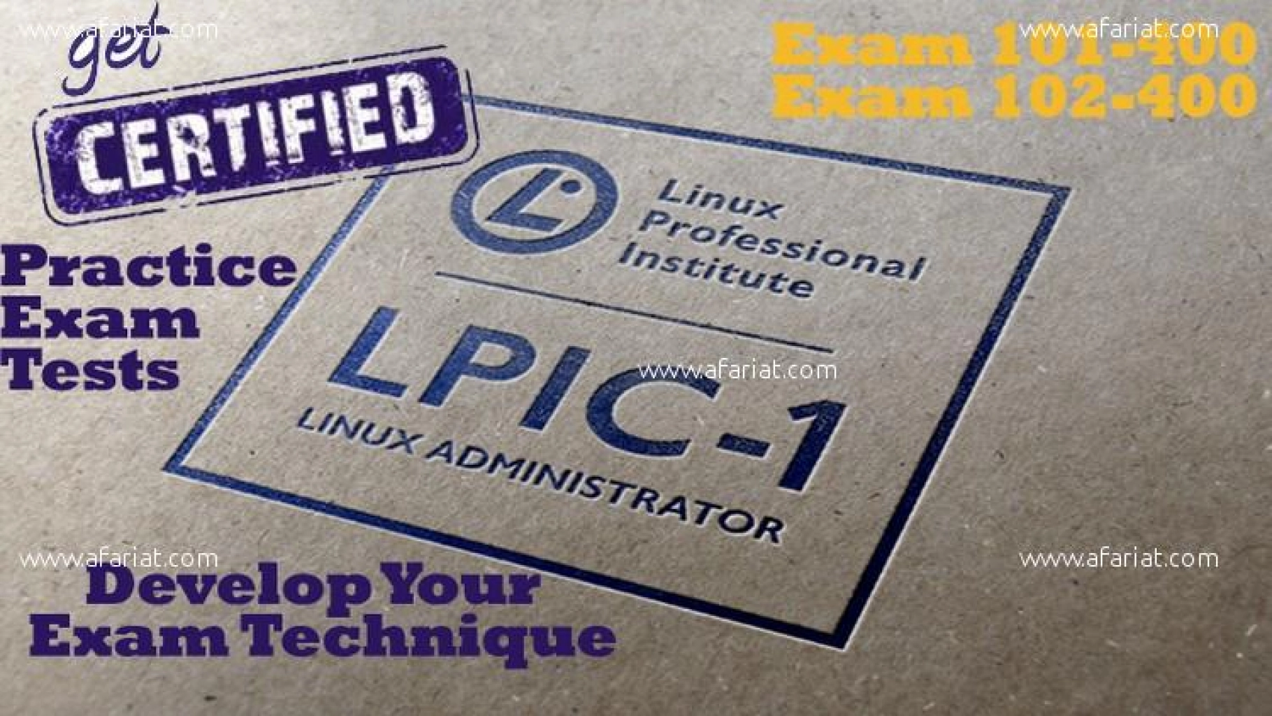 Réduction Formation Certification Linux LPIC1