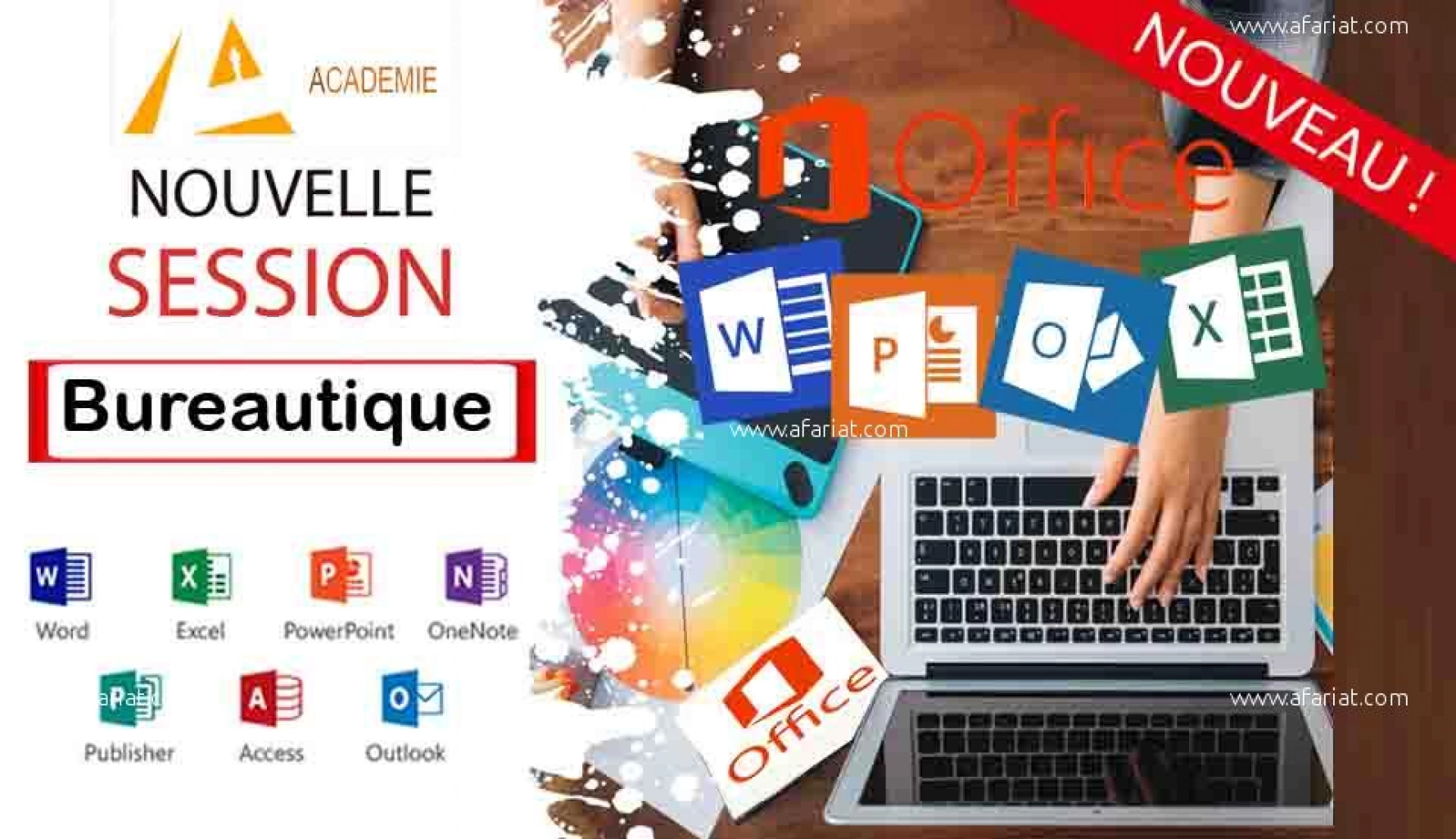 Formation Pratique en Bureautique - Afariat Tayara