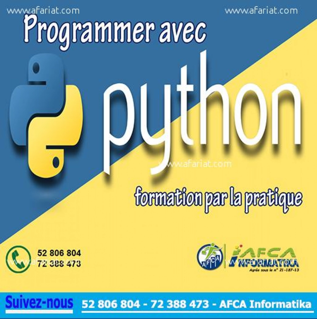 Formation Programmation en Python