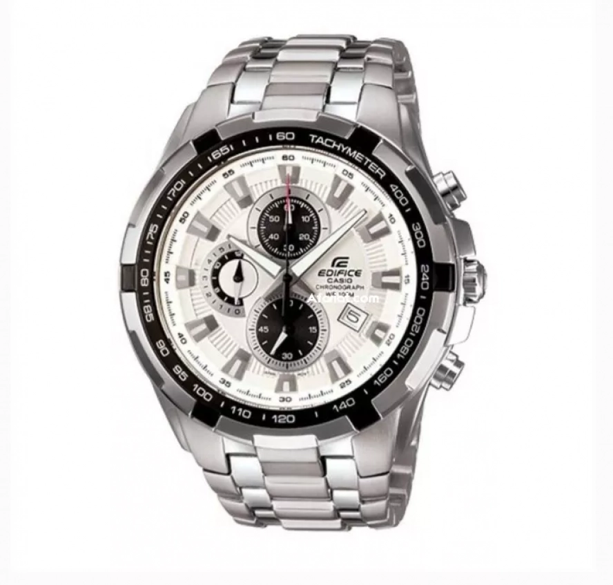 montre casio homme argent