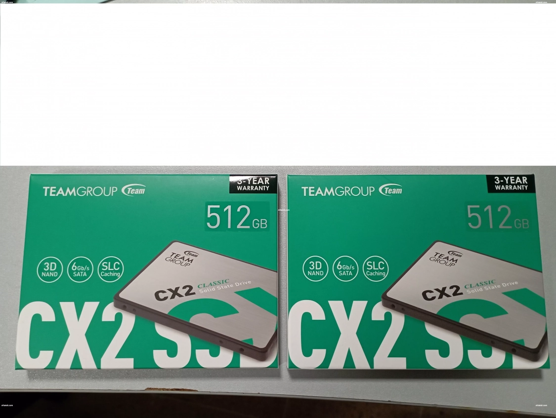 Disque SSD Interne TeamGroup CX2 512 Go